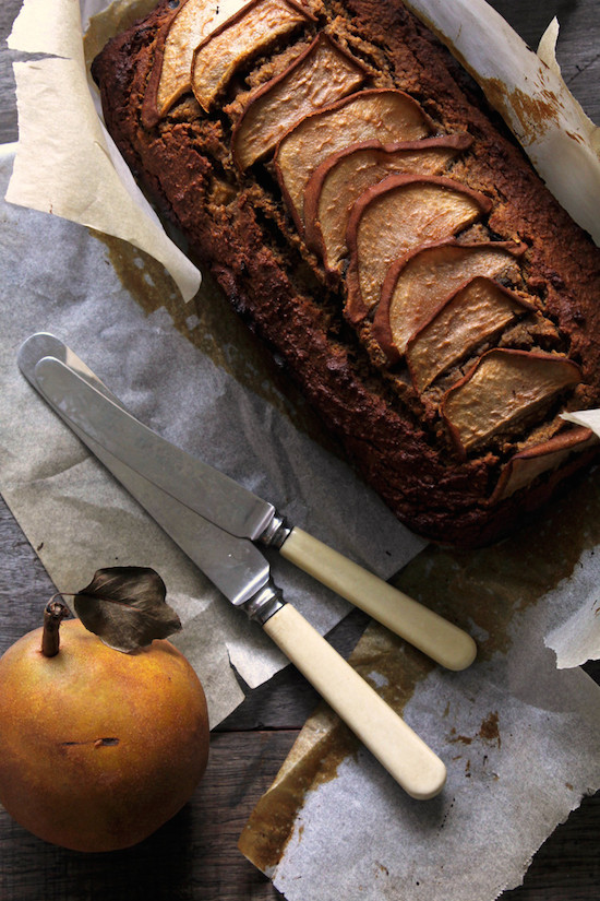 rustic ginger and pear loaf | Bonnie Delicious Blog