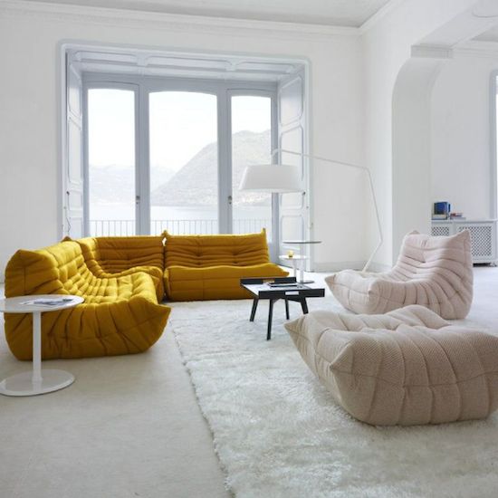 Linge Roset Togo's Sofa Is All Over Instagram Right Now