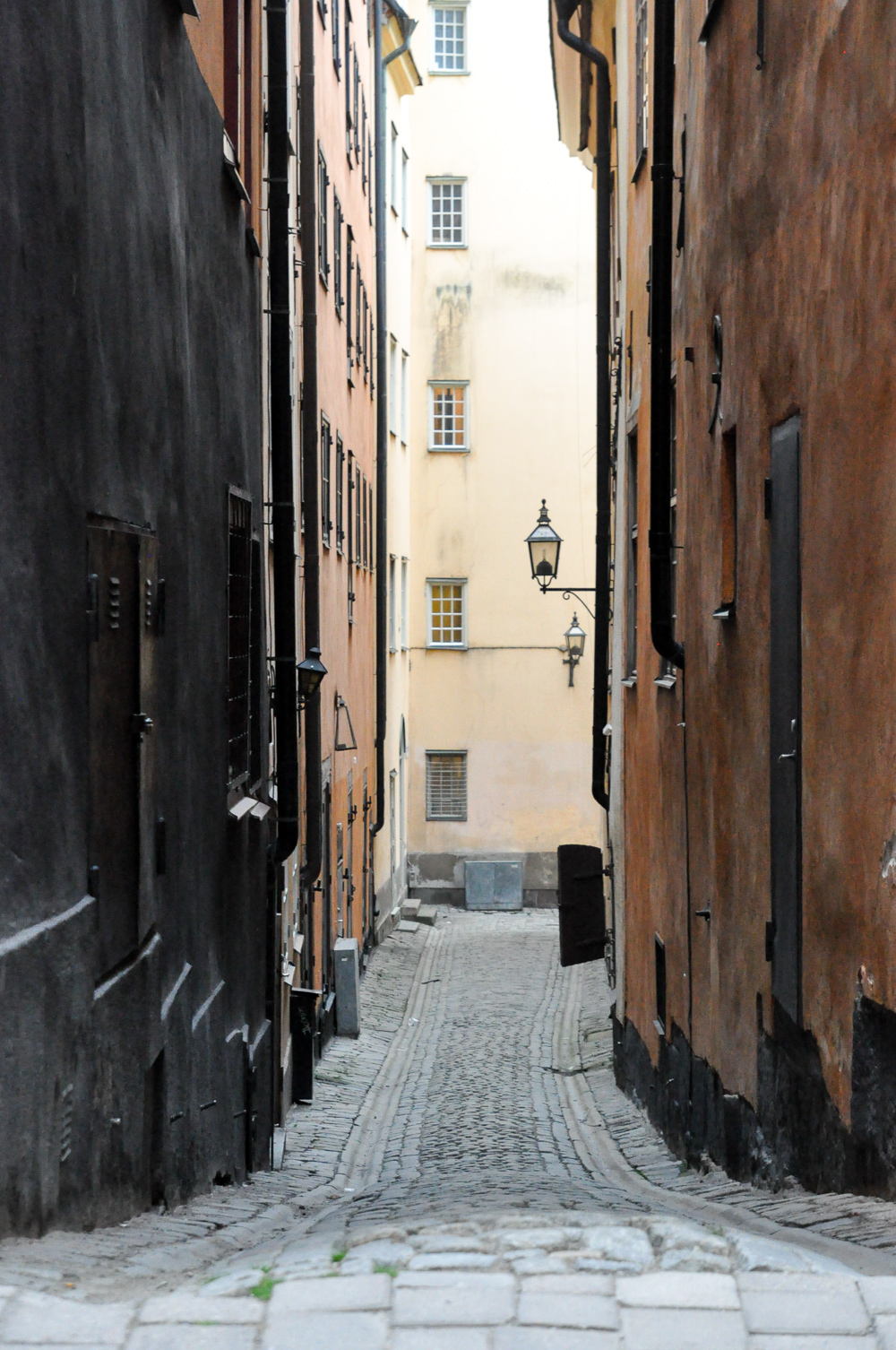  Alley ways of Gamla Stan, Stockholm's old town.